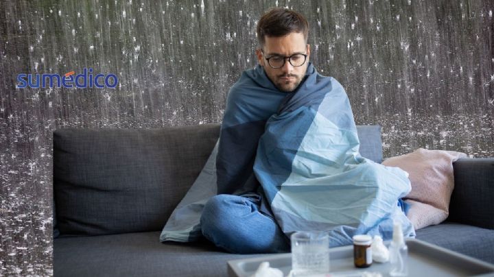 ¿Cómo prevenir enfermarte si te mojaste por la lluvia?
