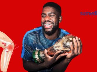 Umtiti el jugador francés que "sacrificó" su rodilla y su carrera por ganar el Mundial